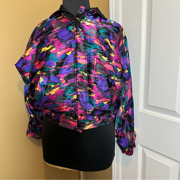Women's Vintage reversible bomber jacket - Picture 8 of 12